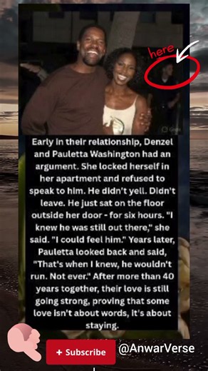 Denzel Washington's 6-Hour Love Story ❤️ The Relationship That Lasted 40+ Years | True Love