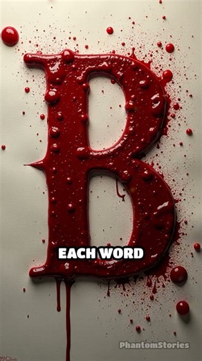 The Blood Ink Letter: Read at Your Own Risk