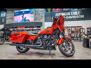 THE ALL-NEW 2024 STREET GLIDE IN WHISKEY FIRE AT AMERICAN EAGLE HARLEY-DAVIDSON! 🇺🇸 🦅