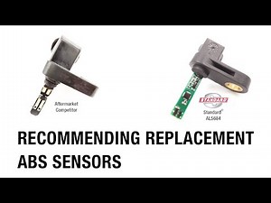 Recommending Replacement ABS Sensors