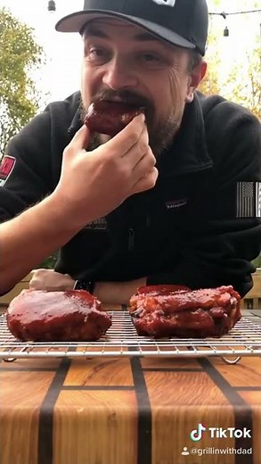 Competition style chicken thighs