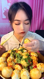 Spicy noodle with boiled chicken eggs ,delicious food | NANA