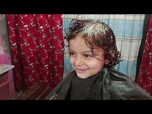 ASMR ✂️Baby hair cutting with fun and relaxing vibes 🥰