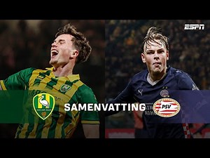 ADO DEN HAAG beleeft een ZWARE AVOND tegen JONG PSV 🥵👀 | Samenvatting ADO Den Haag - Jong PSV