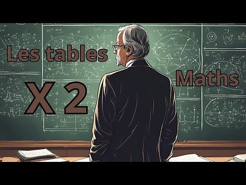 Table de multiplication X 2 - Apprendre à calculer