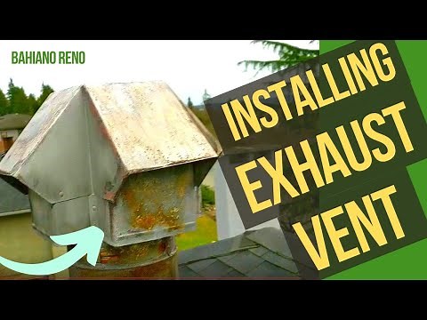How to INSTALL ROOF EXHAUST Fans
