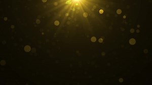 Download Golden falling glowing particles background for free