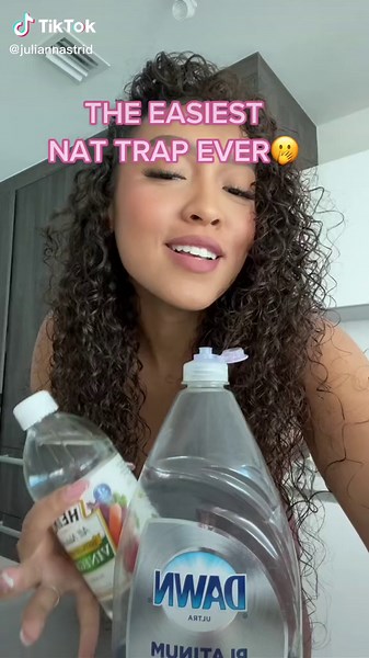 Easiest DIY Gnat Trap Using Soap and Vinegar