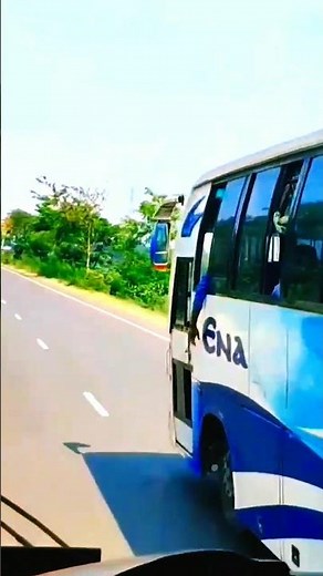 HANIF VS ENA BUS RACE short #shorts #youtubeshorts #viral #buslover #busrace #hanif #ena