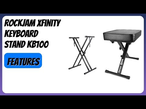 REVIEW (2026): RockJam Xfinity Keyboard Stand KB100. Features