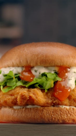 Introducing our NEW Nashville Range! 襤 Flame-grilled Aussie beef or Crispy, Juicy Jack’s Fried Chicken, topped with creamy Herby Mayo & a Chilli Sauce kick. The burgers are better at Hungry Jack's!  | Hungry Jack's | Facebook