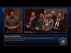 Commemorating the 200th Anniversary of the Independent Order of Odd Fellows