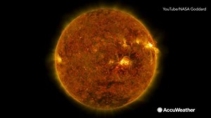 19K views · 452 reactions | Take a look at these incredible solar flares from the Sun! | AccuWeather | Facebook