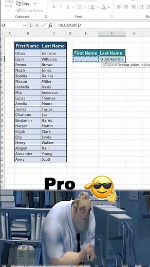 Spreadsheet That Finds Data on Its Own! 🤖 | VLOOKUP + XLOOKUP Magic 🤯 ✅ #ExcelTips