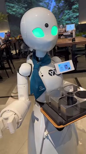 Avatar Robot Cafe DAWN ver.β is a cafe located in Tokyo, Japan that’s not operated by A.I. robots but by individuals who have difficulty going out for various reasons, and remotely operate avatar robots from their homes or hospitals. Be sure to visit it the next time you’re in town for an experience like no other! #robot #robotcafe #cafe #japan #tokyo #travel #geek | Geek Culture
