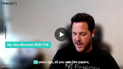 Ten years ago, FHE was unusable even basic computations took hours. Then came the breakthrough: FHE started closing the gap… and a few years ago, it even became faster than MPC. That’s when the… | Fhenix