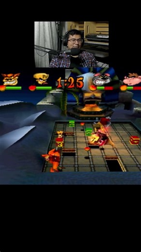 Hectic Space bash crystal #gaming#crashbash #speedruning