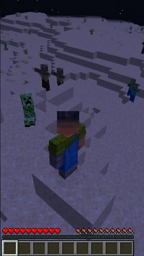 {Minecraft Survival} First Night- No Armour, No Sword 🗡️