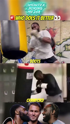 Who Looks Sharper? Crawford vs Boots Ennis