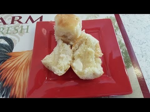 OLD-FASHIONED SCHOOL CAFETERIA YEAST ROLLS PART I