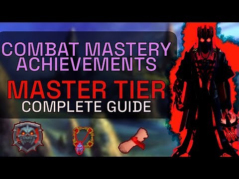RS3 Combat Achievements Guide - FULL Master Tier!