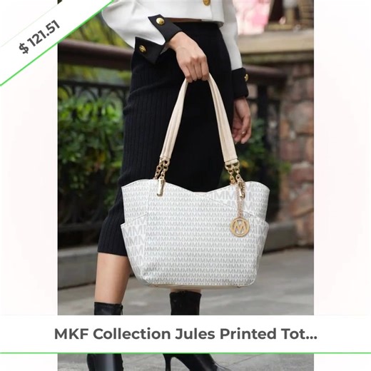 Ready to elevate your style game? ✨ Meet the MKF Collection Jules Printed Tote Handbag! Designed for the modern professional woman, this chic and unique tote will not only impress with its stunning printed design 🎨 but also keep you organized in style. With plenty of room for your essentials, it’s perfect for the office or a brunch date 🍳💼. Grab yours for just $121.51 and feel the boost of confidence every time you carry it! Don’t miss out—snag yours before it’s gone! 👜💖 #FashionTote #MKFCo