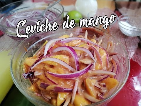 The Best Mango Ceviche - Recipe