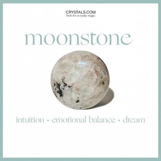 Moonstone Meaning & Healing Properties | Crystals.com