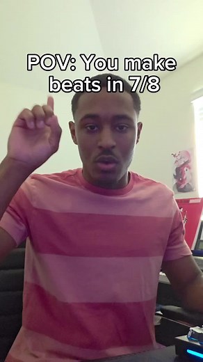 MISTAKE its in 7/4 😅 #musictheory #musician #beat | 7 8 time signature