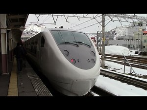 【フルHD】北越急行ほくほく線 特急「はくたか」4号 金沢行 越後湯沢～直江津 車窓(冬)