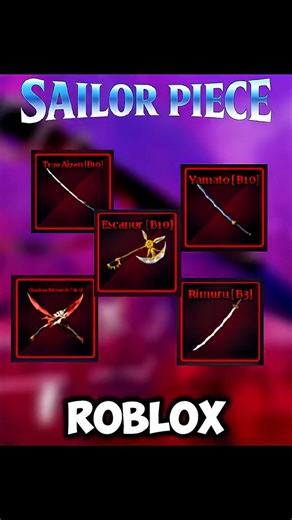 Top 5 BEST Swords in Sailor Piece | You Must Get!!