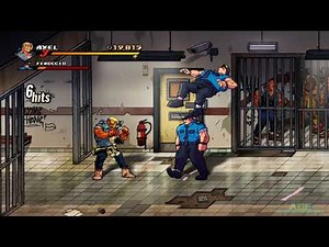 Streets of Rage 4 (PS4) Longplay - Axel Playthrough (Hard Difficulty)