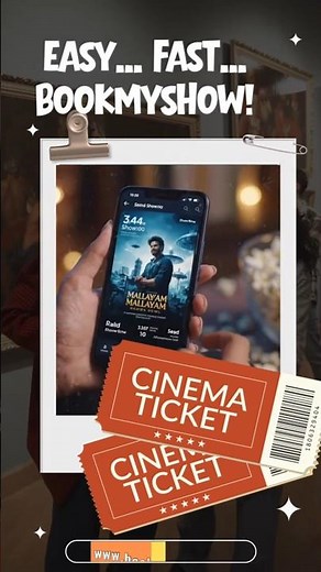 cinema ticket booking online#bookmyshow#ticketbookingonline