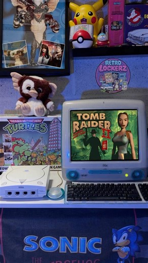 Tomb Raider II running on the iMac G3 today.