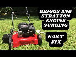 Surging Yard Machine Mower/EASY FIX