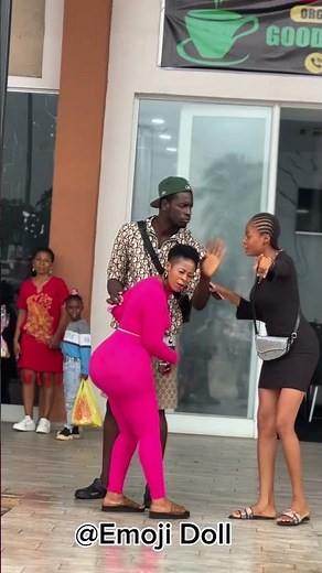 Kissing prank went wrong #emojidoll #comedy #funnyprank