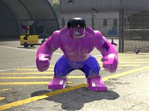 LEGO Marvel Superheroes - PINK HULK FREE ROAM GAMEPLAY (MOD SHOWCASE)