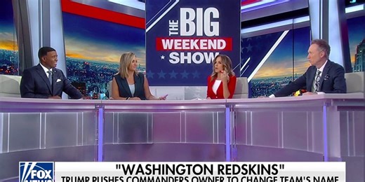 'WASHINGTON REDSKINS': Trump pushes Commanders owner to change team's name