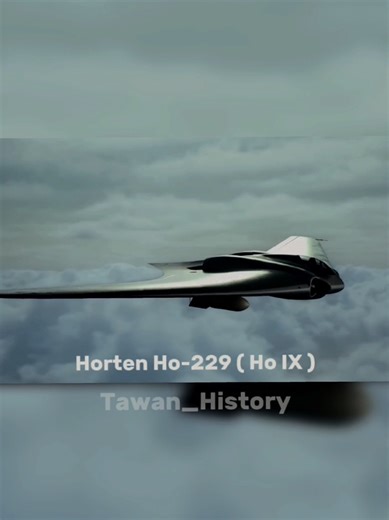 [ คำอธิบาย 👇 ] Horten Ho-229 หรือที่เรียกอีกชื่อว่า Ho IX คือเครื่องบินขับไล่ไอพ่นต้นแบบของเยอรมนีในช่วงปลายสงครามโลกครั้งที่ 2 ซึ่งถือว่าเป็นหนึ่งในงานออกแบบอากาศยานที่ล้ำยุคที่สุดของยุคนั้น เครื่องลำนี้ถูกพัฒนาโดยสองพี่น้อง วอลเทอร์ และ ไรมาร์ ฮอร์เทน ซึ่งเป็นนักออกแบบเครื่องบินที่หลงใหลแนวคิด “ปีกบิน” มาตั้งแต่ก่อนสงคราม แนวคิดนี้คือการสร้างเครื่องบินที่แทบทั้งลำเป็นปีก ไม่มีลำตัวและหางแบบเครื่องบินทั่วไป เพื่อลดแรงต้านอากาศ เพิ่มประสิทธิภาพการบิน และทำให้เครื่องบินเร็วขึ้นโดยใช้พลังงานน้อยล