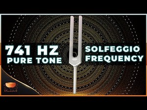 741 Hz Tuning Fork Pure Tone | 741Hz Solfeggio Frequency Removes Toxins and Negativity (30 Minute)