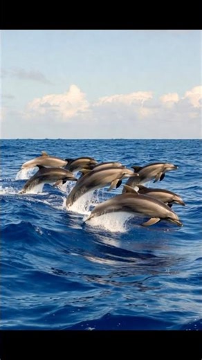 Dolphins must be busy going somewhere. #Dolphin #fun #funny #comedy