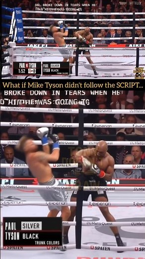 What if Mike Tyson didn't follow the Script..