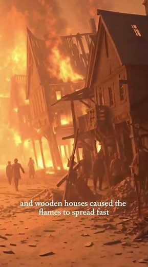 The Great Fire of London (1666) | 30-Second Animated History