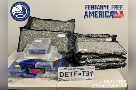 DEA Task Force Nets 13 Kilos of Fentanyl in New York