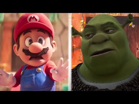 Shrek vs Mario Full Fight ( F**king epic)