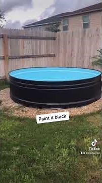 DIY Stock Tank Pool
