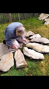 Archaeologist Dr. Jean-Loup Ringot, an expert in prehistoric music, demonstrates the fascinating sounds of a lithophone—an ancient musical instrument crafted from resonant stones. Originally used by prehistoric societies, lithophones consist of rocks such as granite, basalt, fossilized coral, or petrified wood, which produce musical tones when struck. These sounding stones were integral to various ancient cultures, often serving ceremonial or religious functions. Found in diverse forms across th