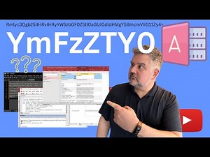 How to Use Base64 in Microsoft Access