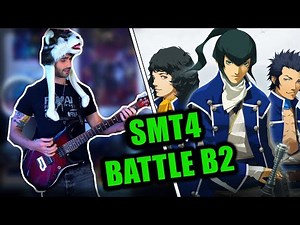 Shin Megami Tensei 4 - Battle B2 (Boss Battle Theme) on Guitar