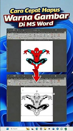1 Click! How to Remove Image Color in Word 😱